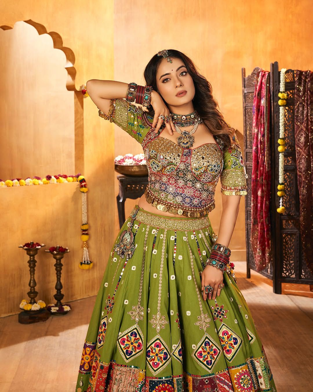 Dreamy Dandiya Navratri Lehenga Choli