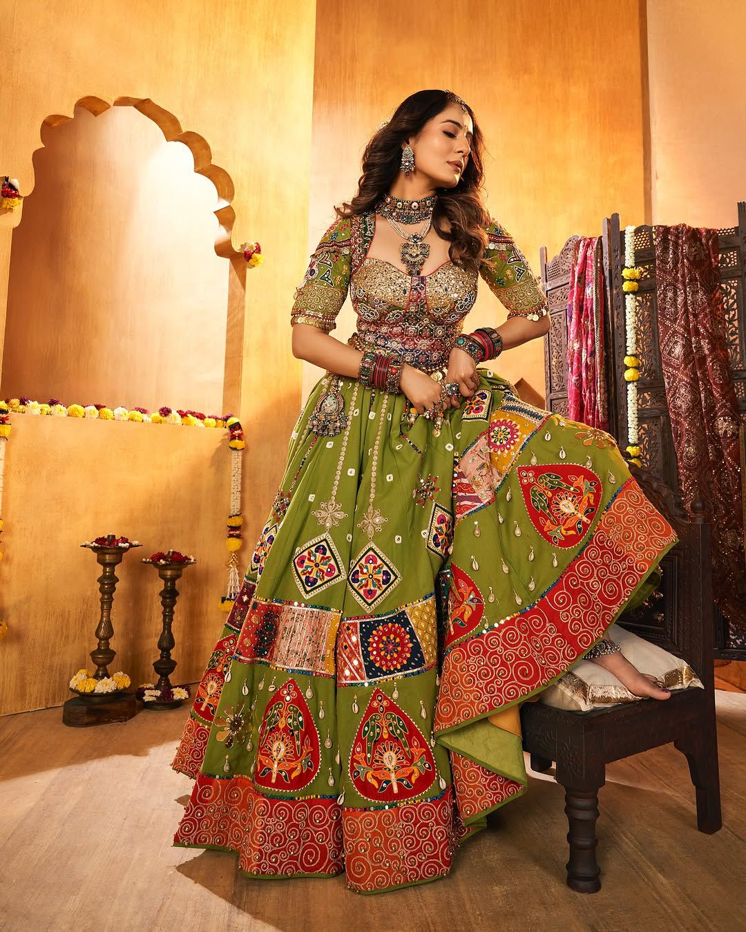 Dreamy Dandiya Navratri Lehenga Choli