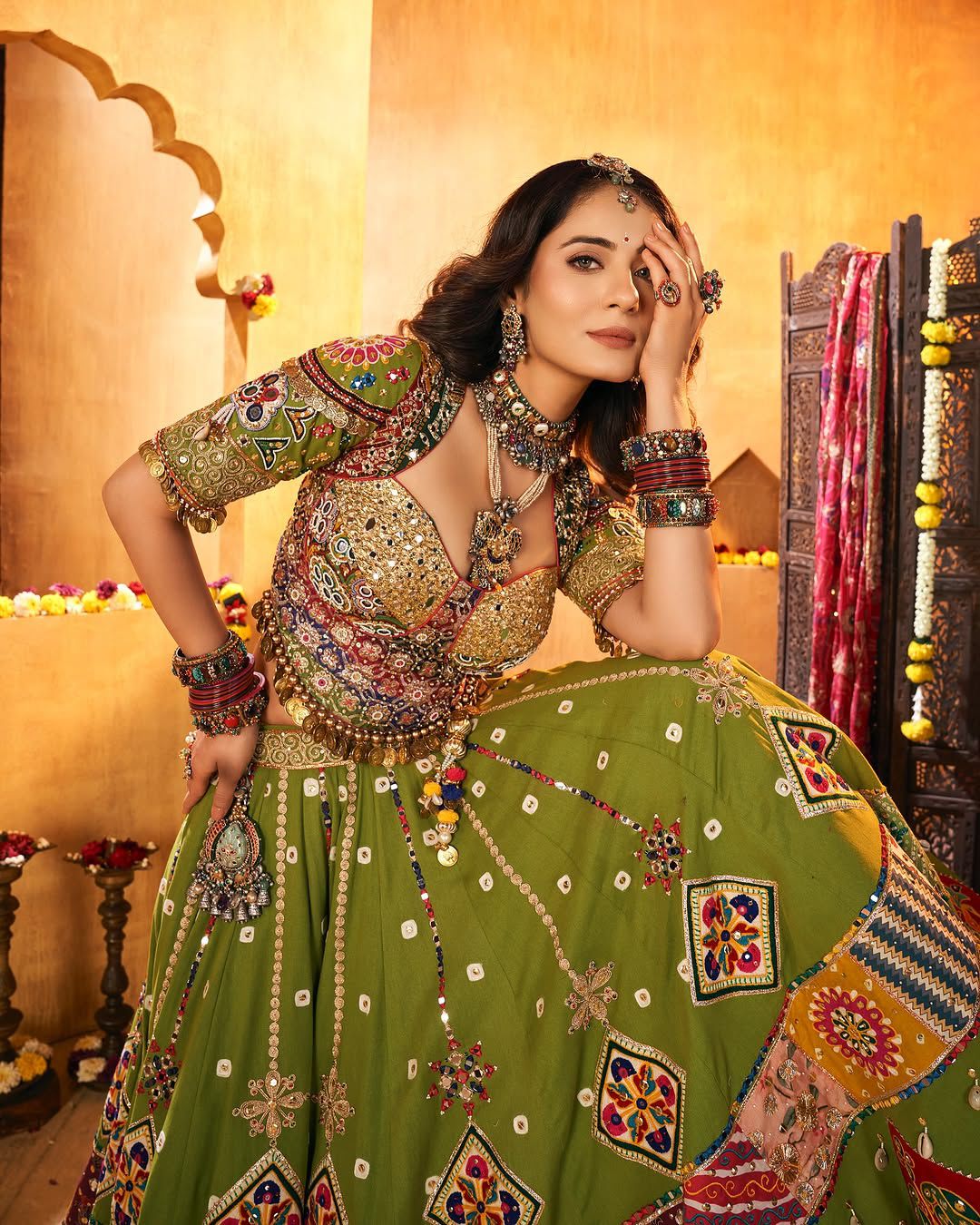 Dreamy Dandiya Navratri Lehenga Choli