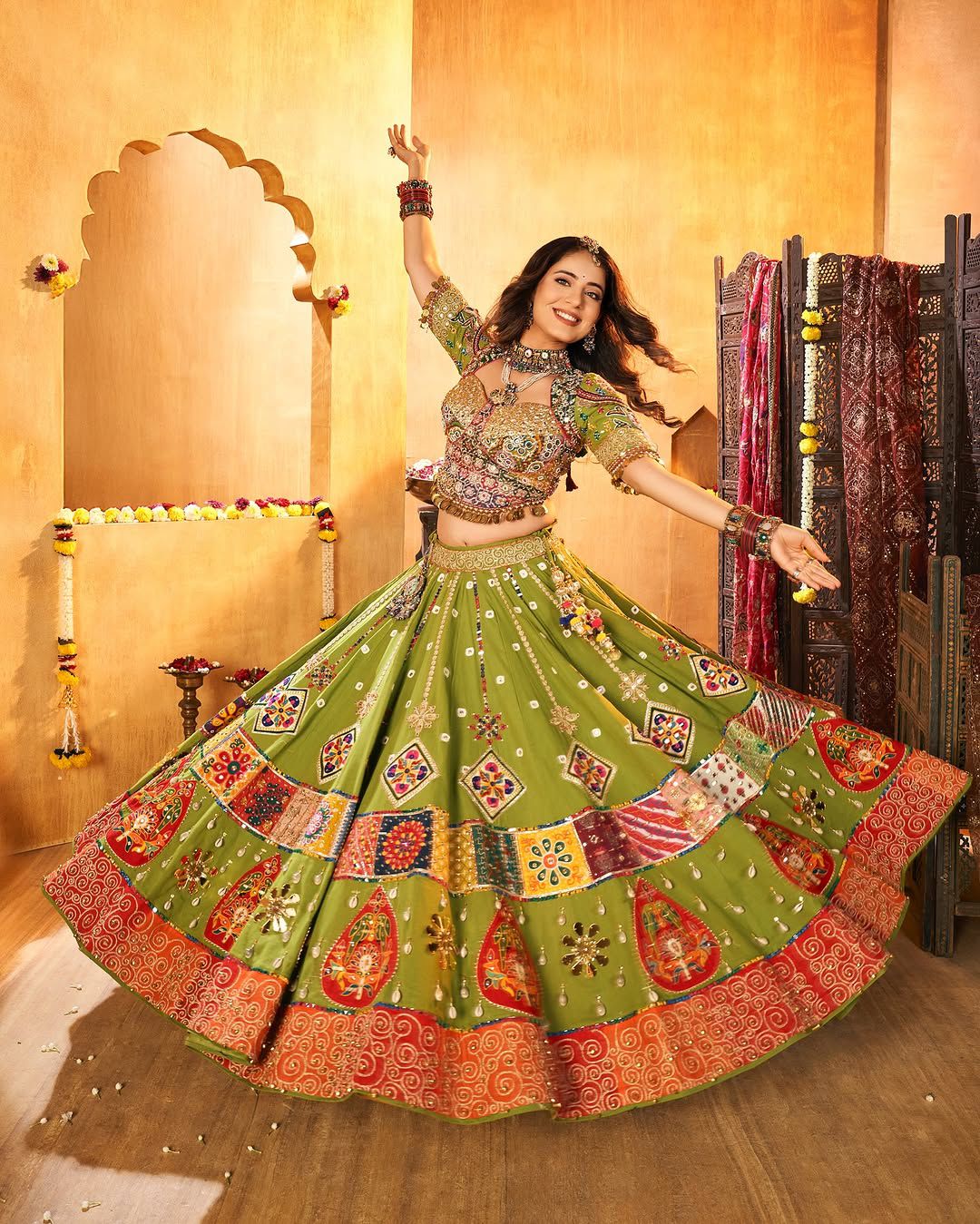 Dreamy Dandiya Navratri Lehenga Choli