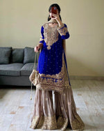 Gulzaar Glam Gharara Set