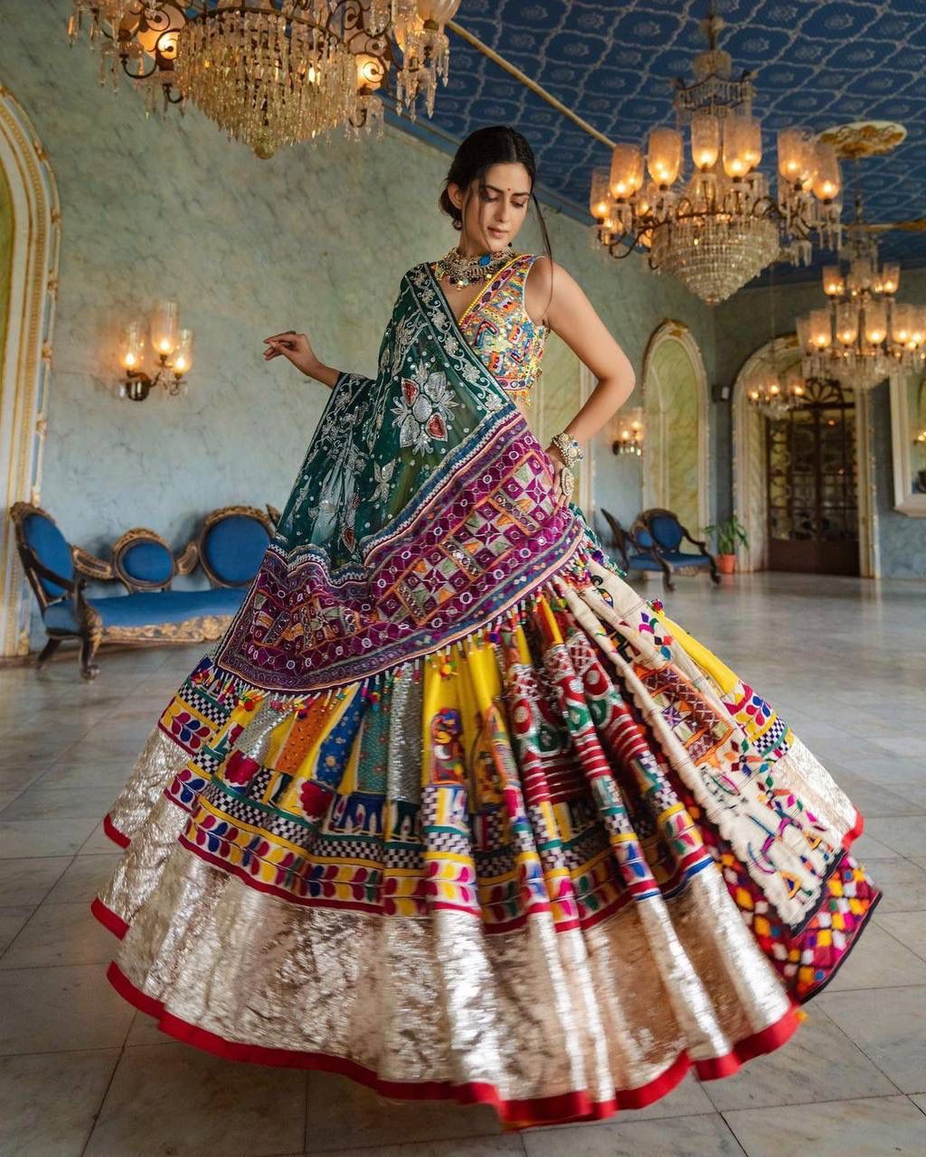 Mrignayani Muse Navratri Lehenga Choli