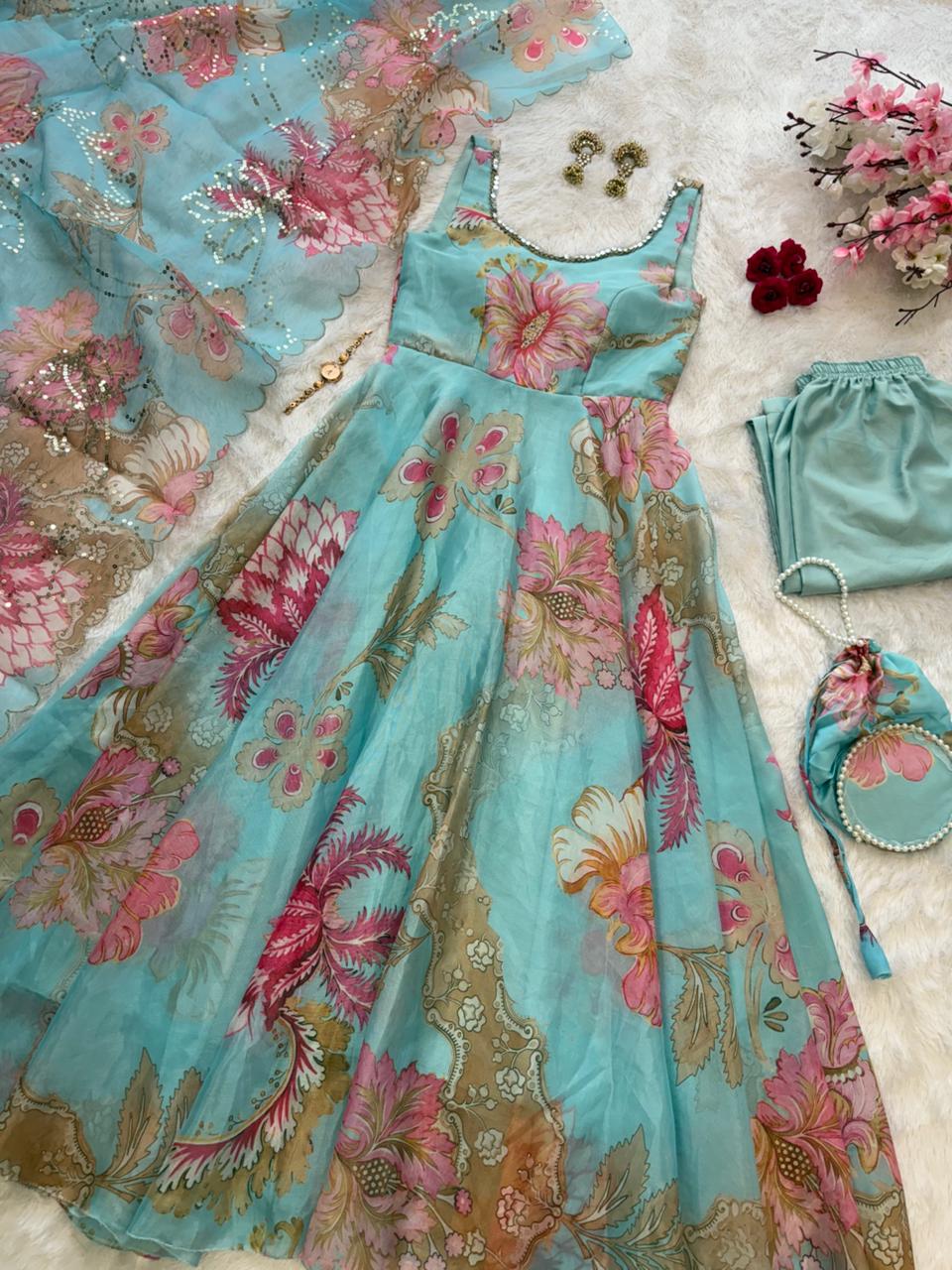 Tanirika Treasure Salwar Suit (With Batwa Bag)
