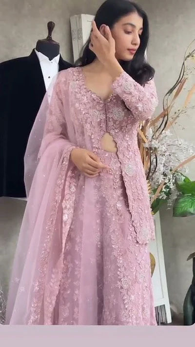 Angelic Bloom Aura Salwar Suit