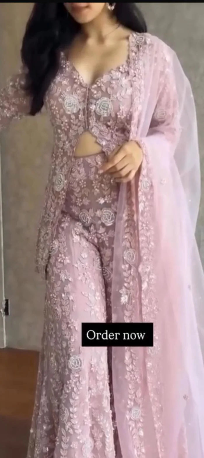 Angelic Bloom Aura Salwar Suit