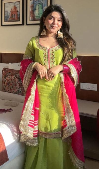 Zarista Nazaakat Sharara Suit Set