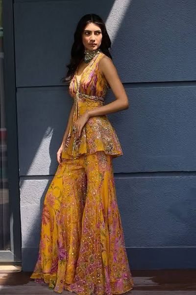 Amira Allure Sharara Set