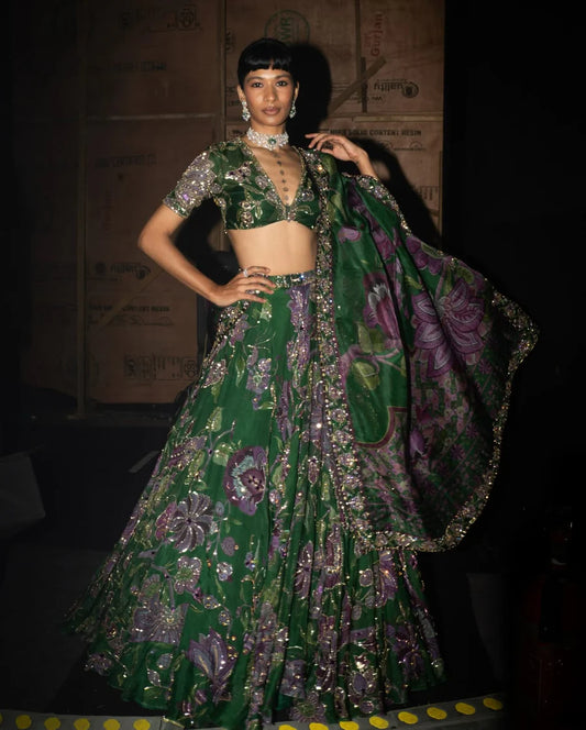 Silken Saga Lehenga Choli