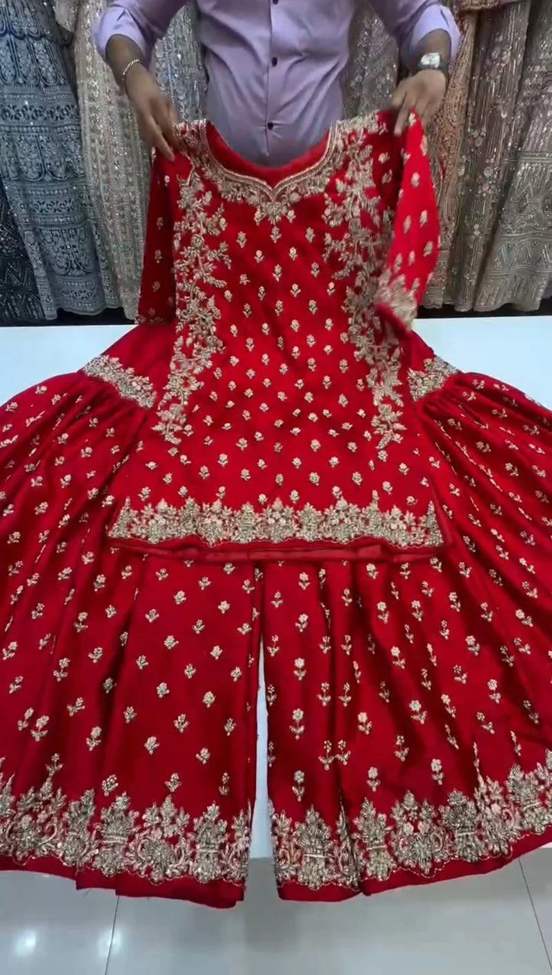Surkh Sitara Salwar Suit