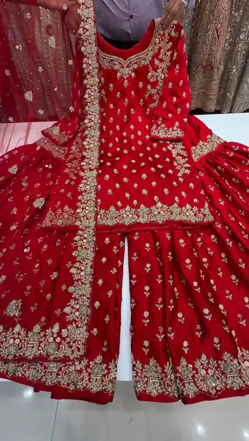 Surkh Sitara Salwar Suit