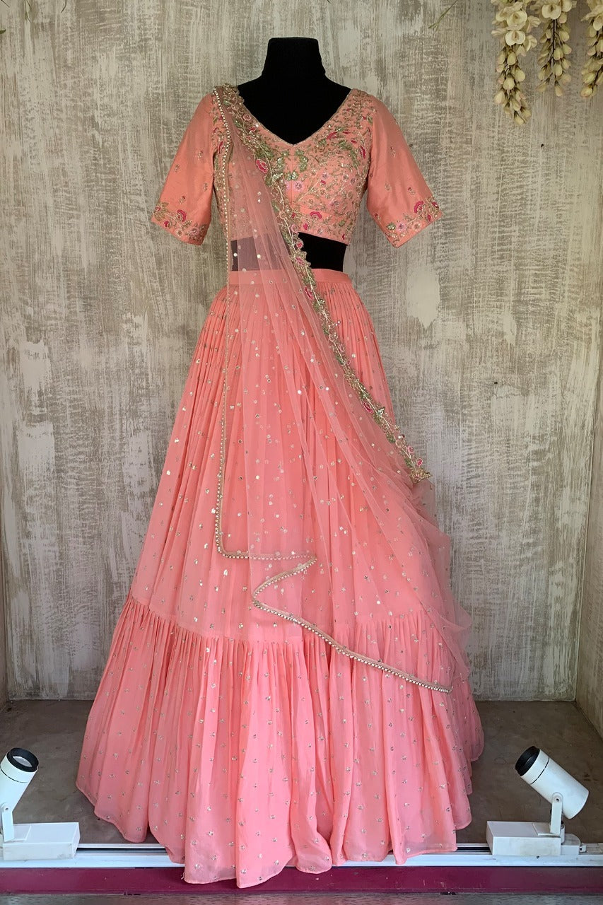 Ishvya Illusion Lehenga Choli