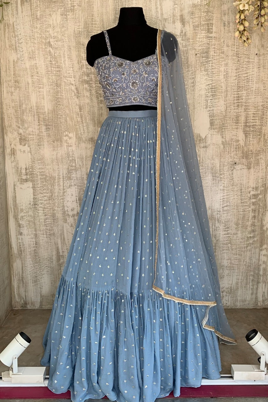 Ishvya Illusion Lehenga Choli