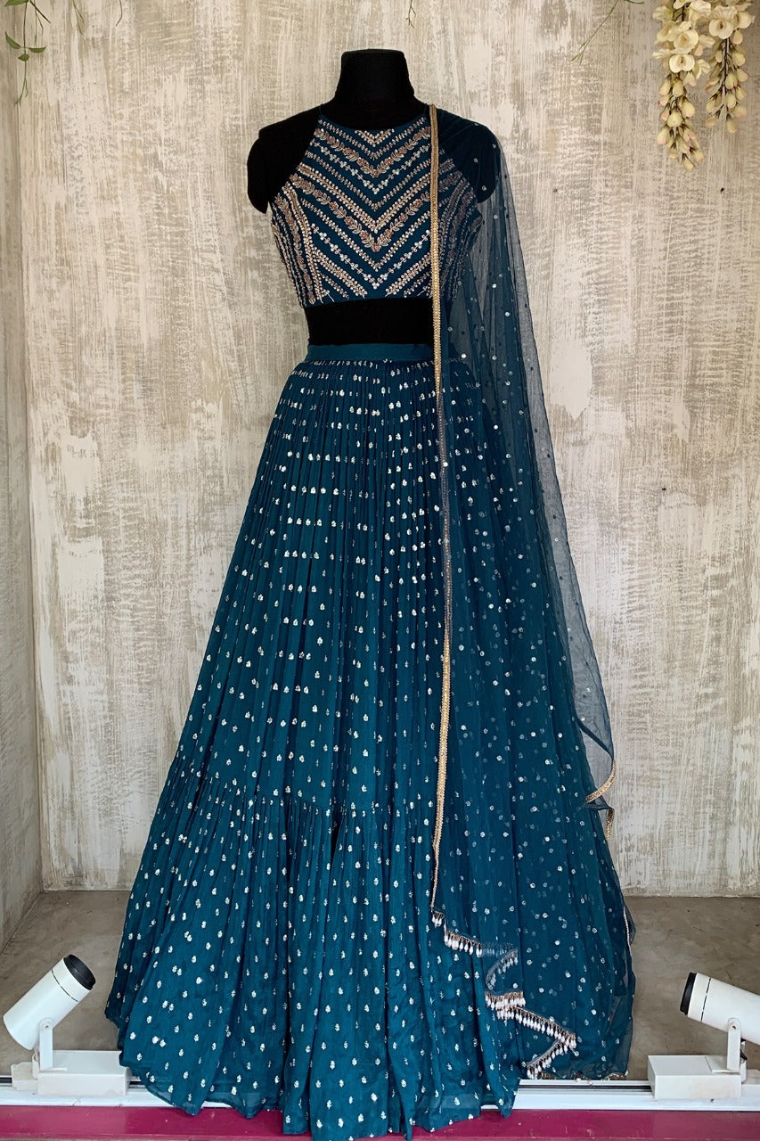 Ishvya Illusion Lehenga Choli