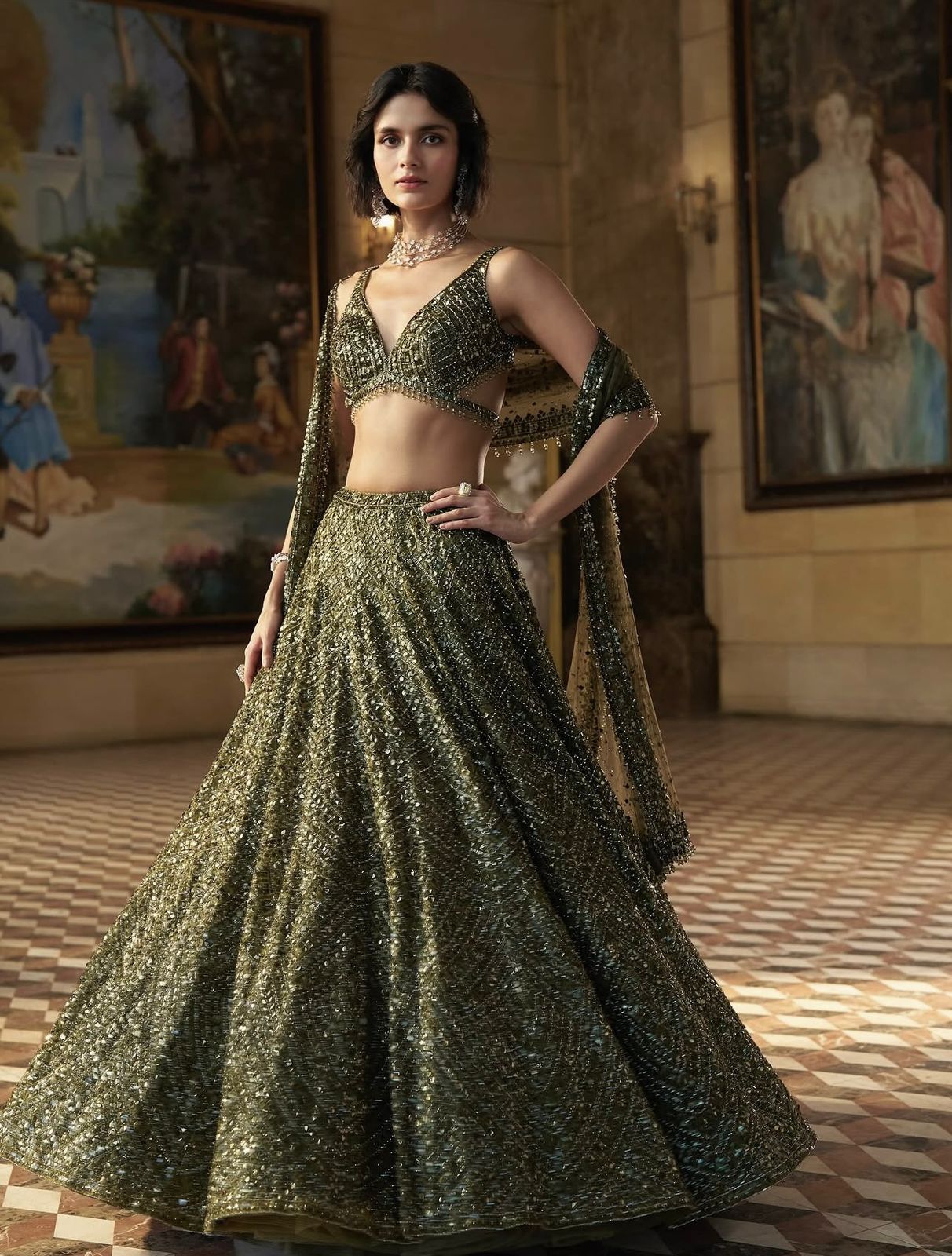 Chili Mahira Lehenga Choli
