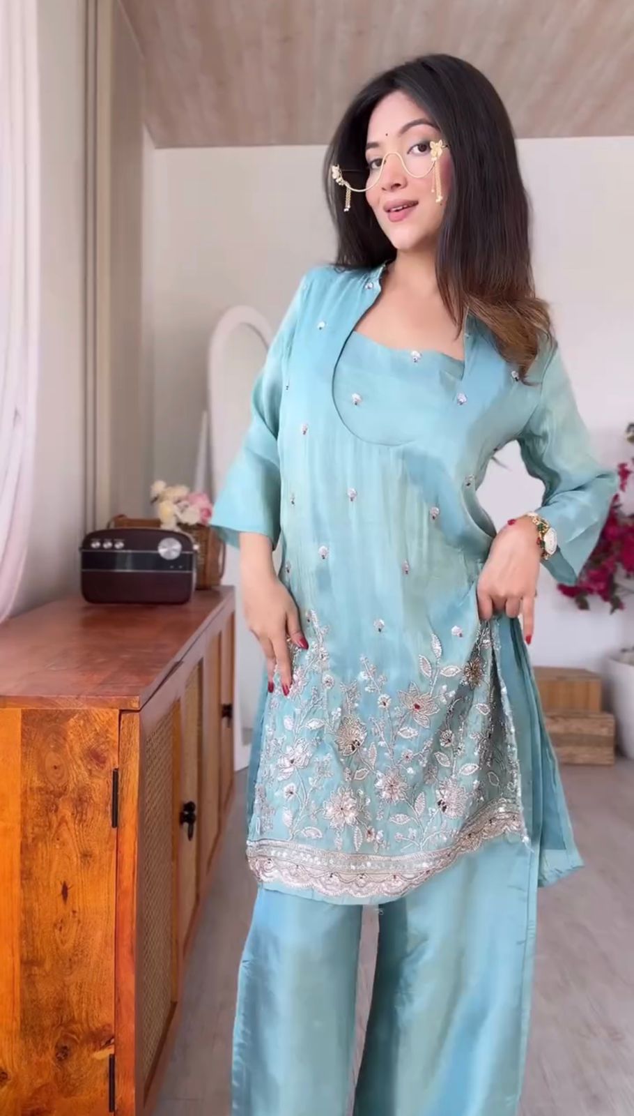 Aqua Shine Indo Western