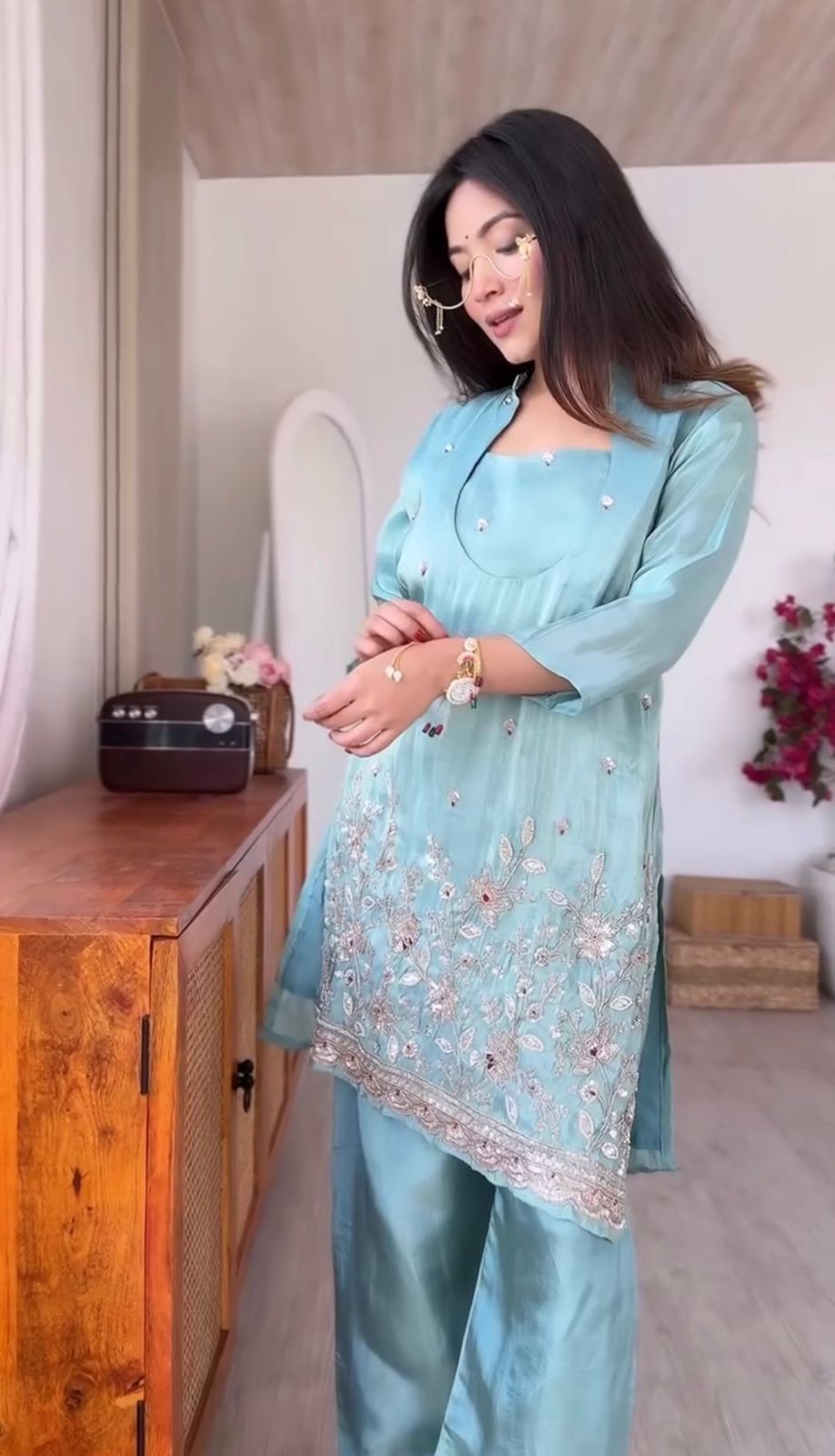 Aqua Shine Indo Western