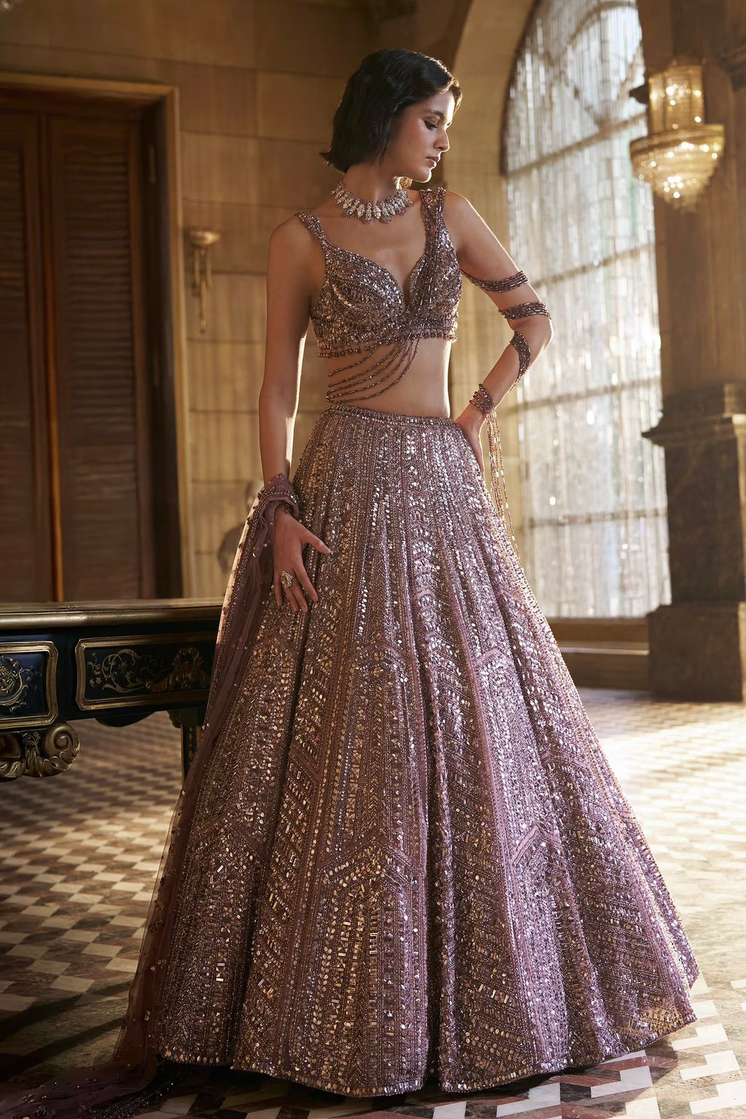 Zeenat Zari Lehenga Choli