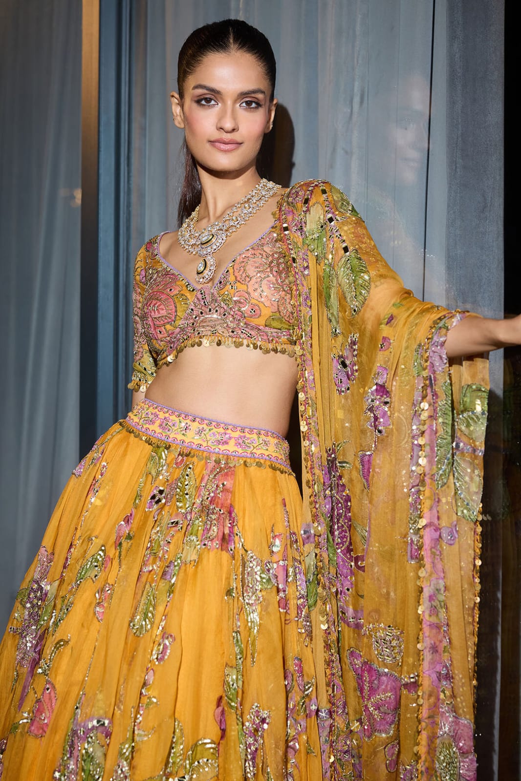 Citrine Charm Lehenga Choli