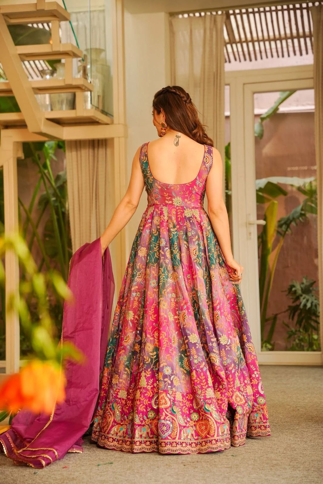 Saanjh Serenity Anarkali Set