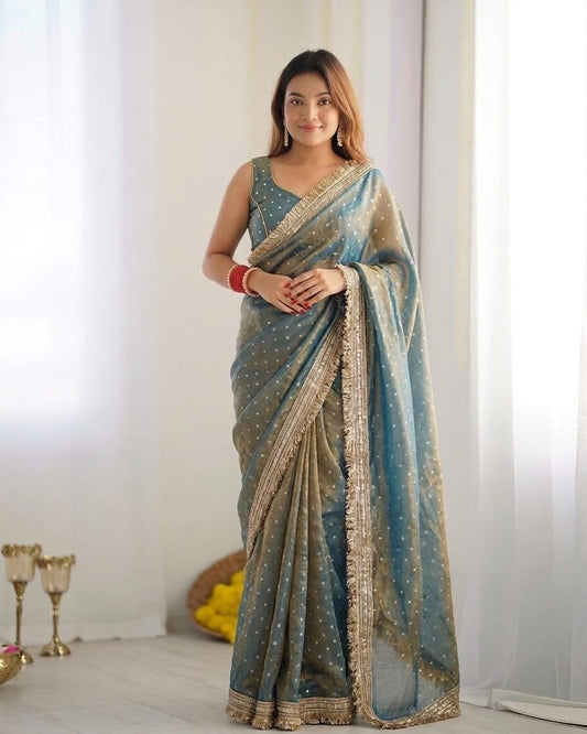 Imperial Butti Charm Saree