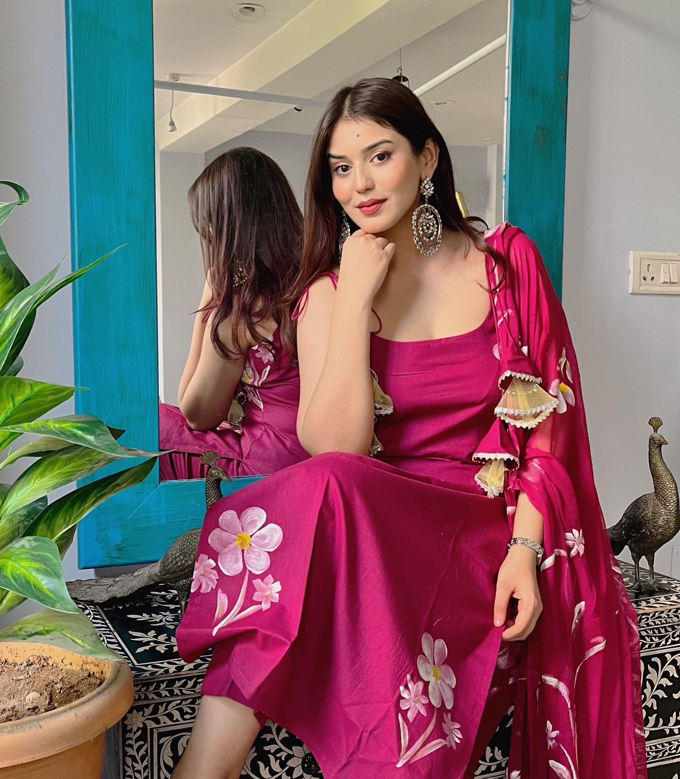 Rangriti Handpainted Salwar Suit