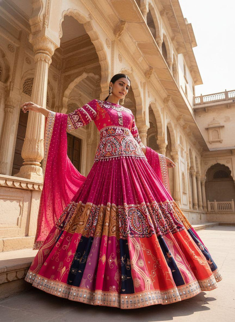 Maa Durga Navratri Lehenga Choli