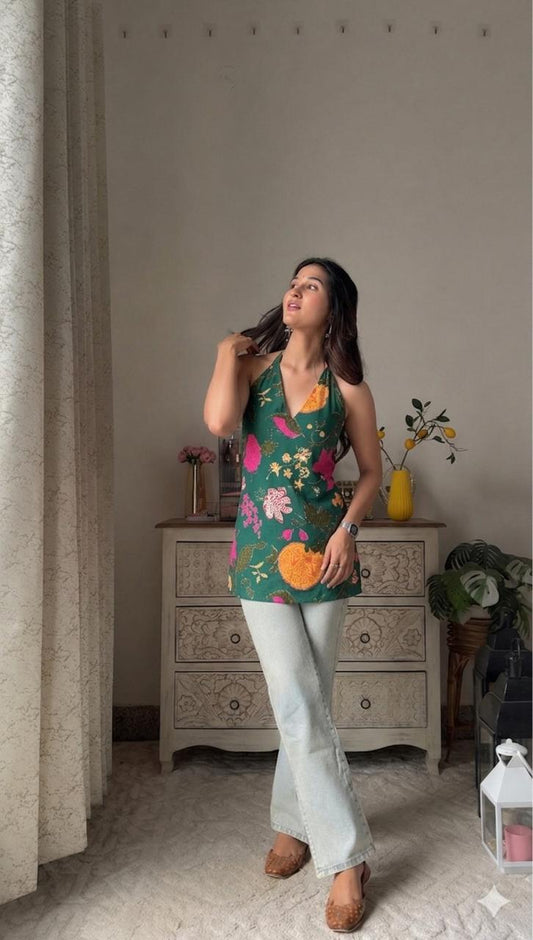 Botanical Garden Short Kurti