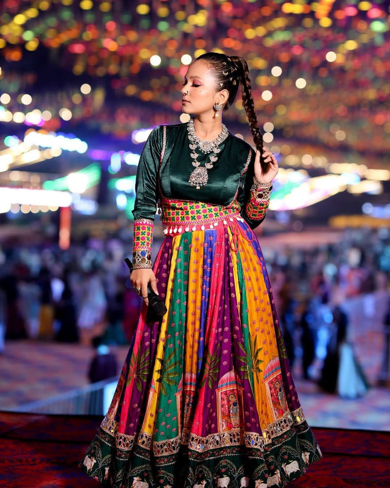 Nritya Nazaara Navratri Lehenga Choli