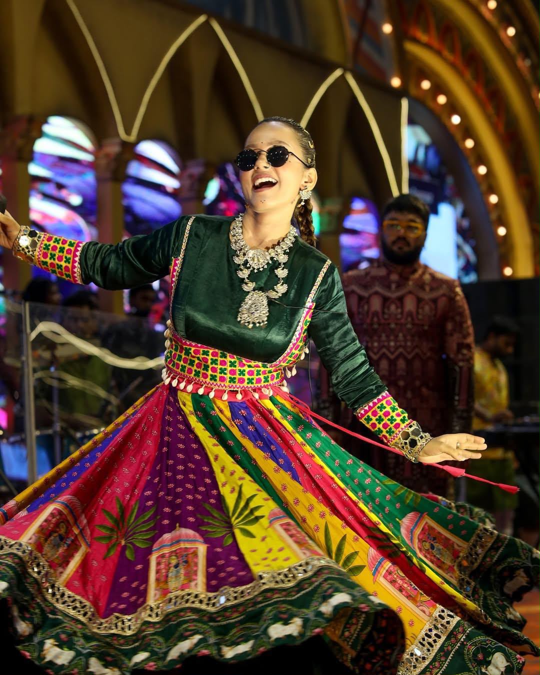 Nritya Nazaara Navratri Lehenga Choli