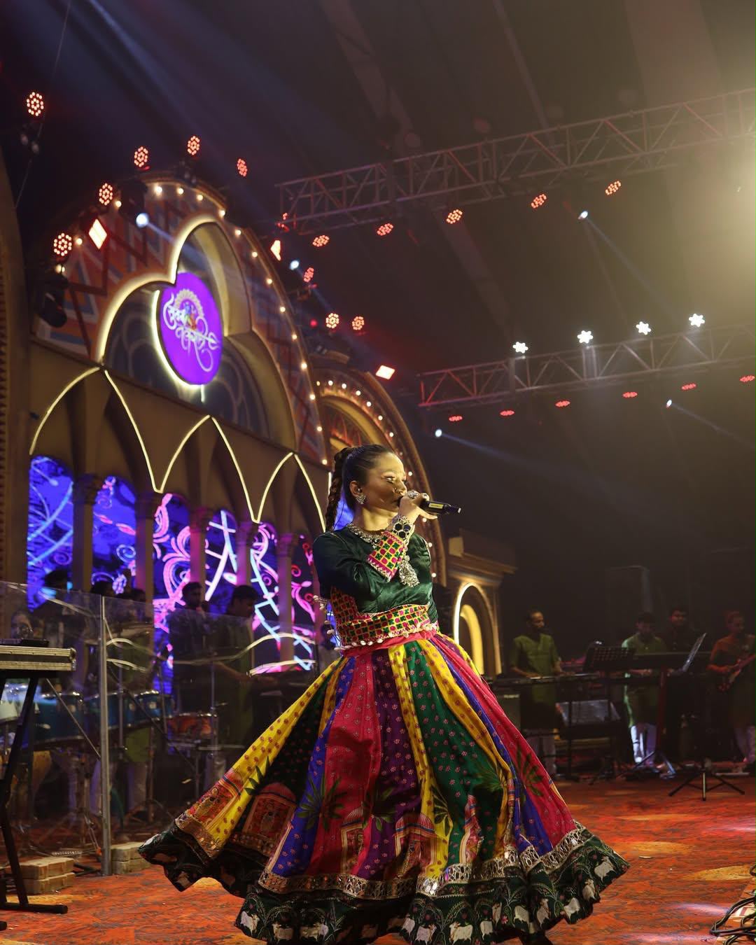 Nritya Nazaara Navratri Lehenga Choli