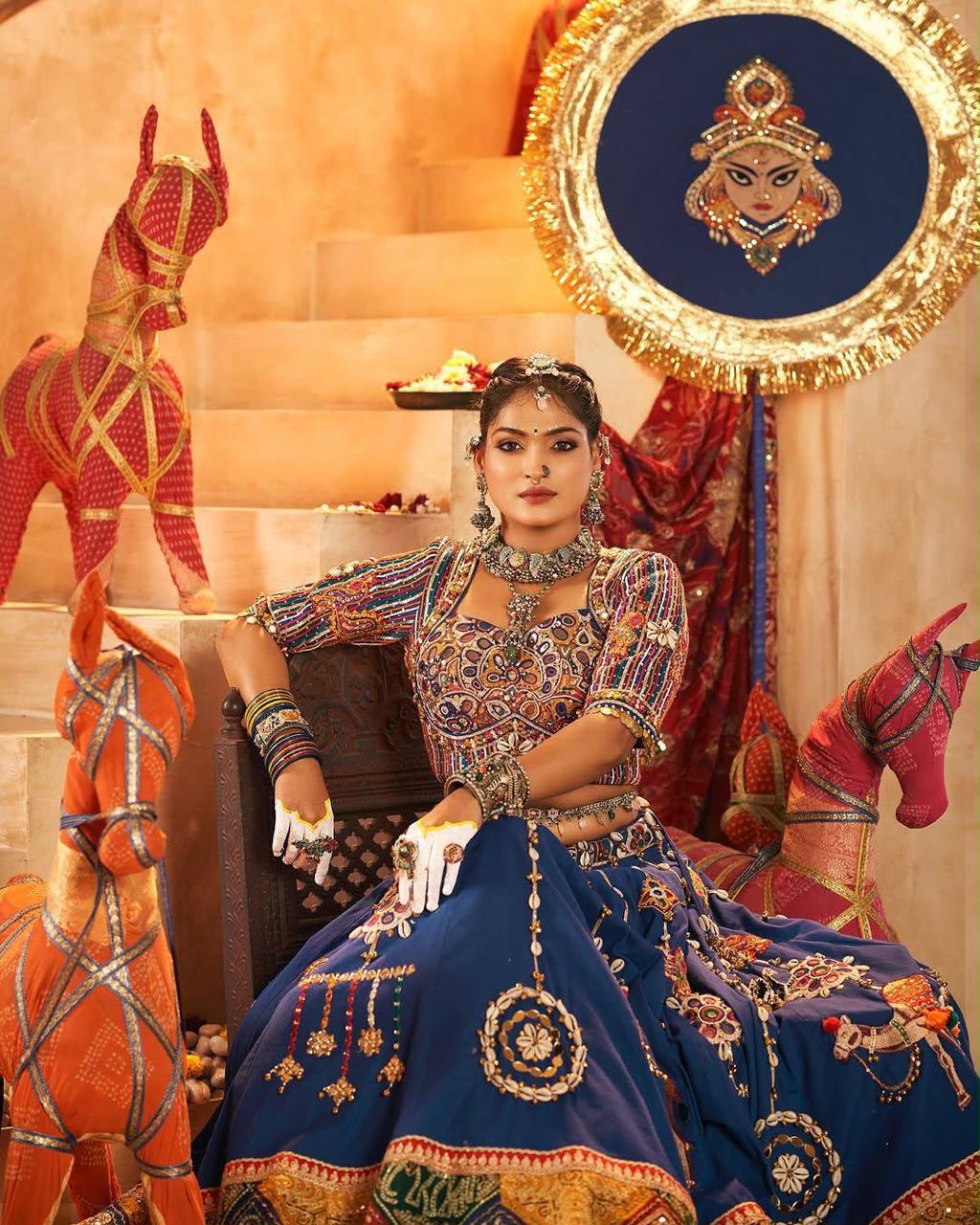 Rangoli Royale Navratri Lehenga Choli