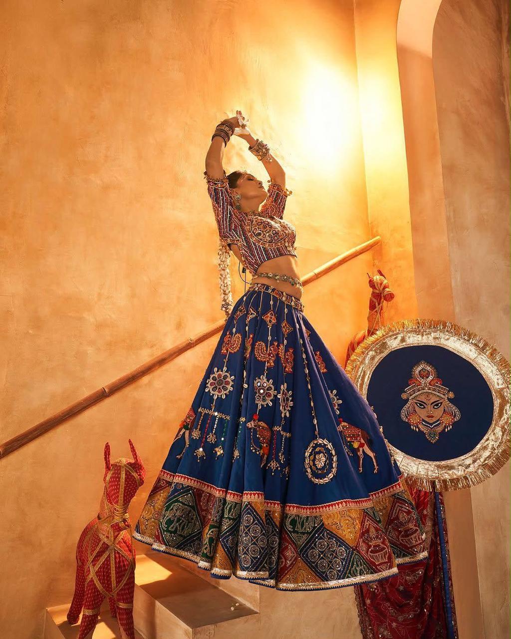 Rangoli Royale Navratri Lehenga Choli