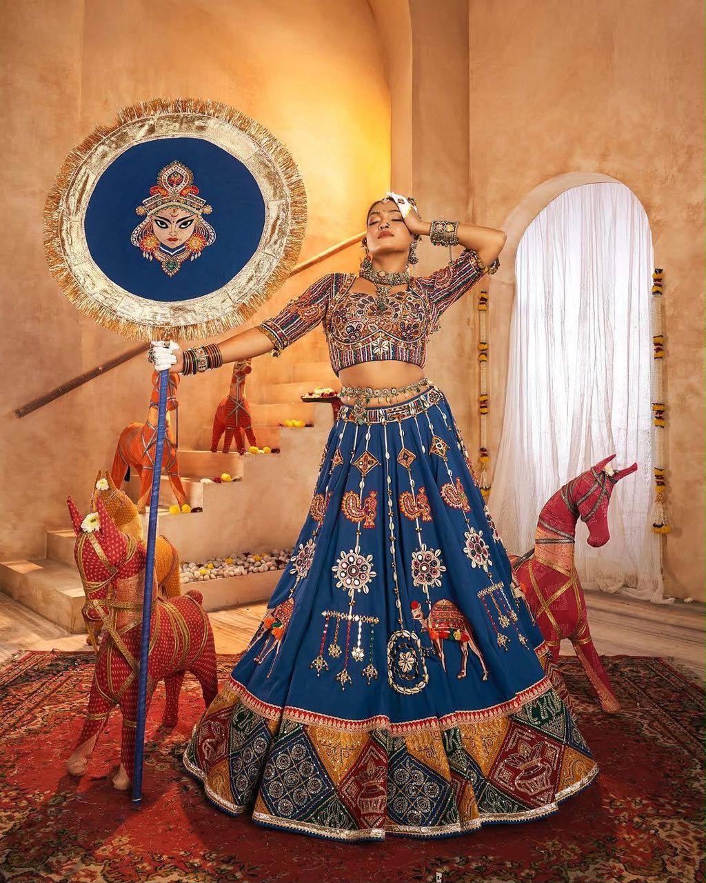 Rangoli Royale Navratri Lehenga Choli