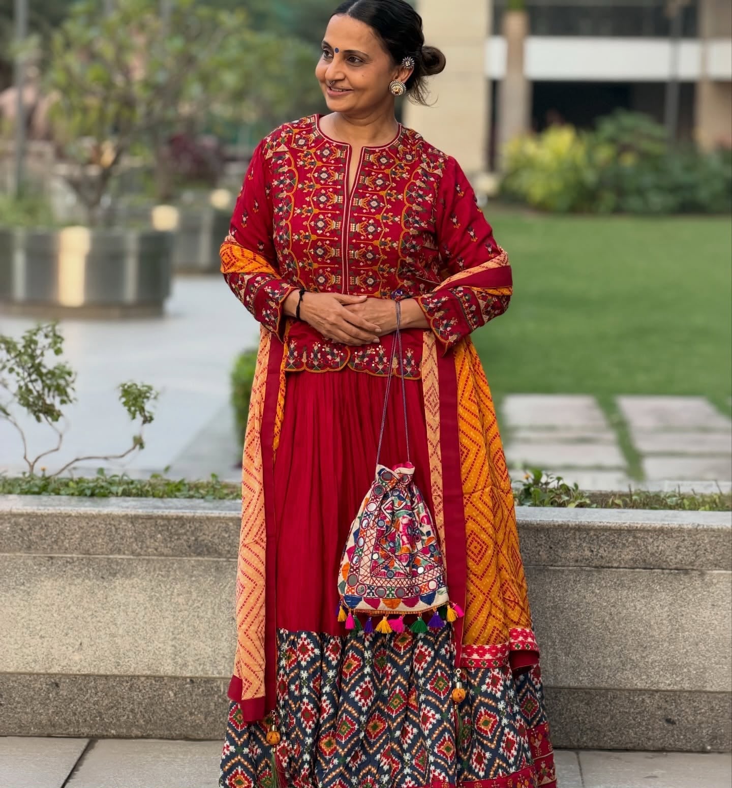 Leheriya Luxe Navratri Lehenga Choli