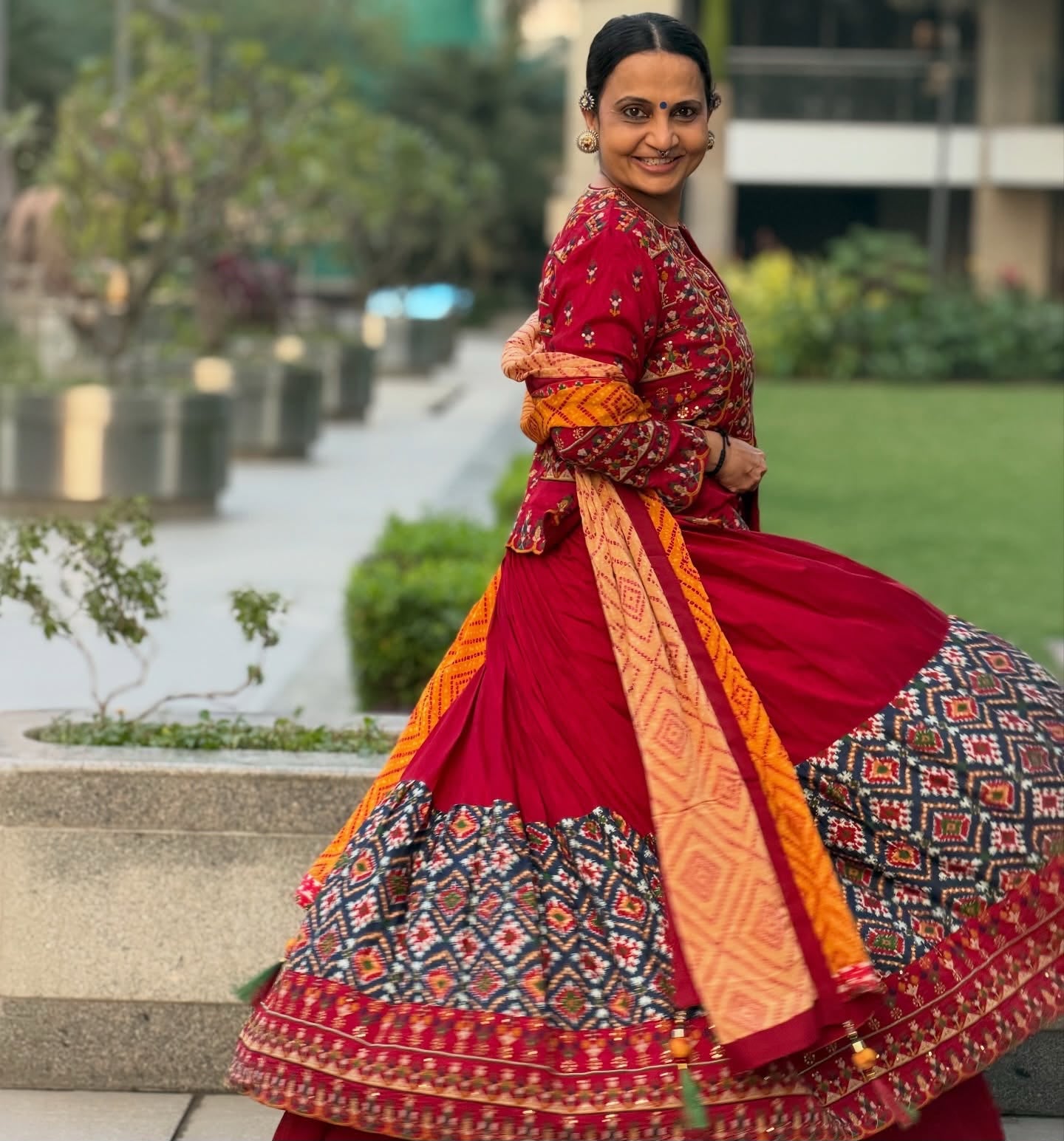 Leheriya Luxe Navratri Lehenga Choli