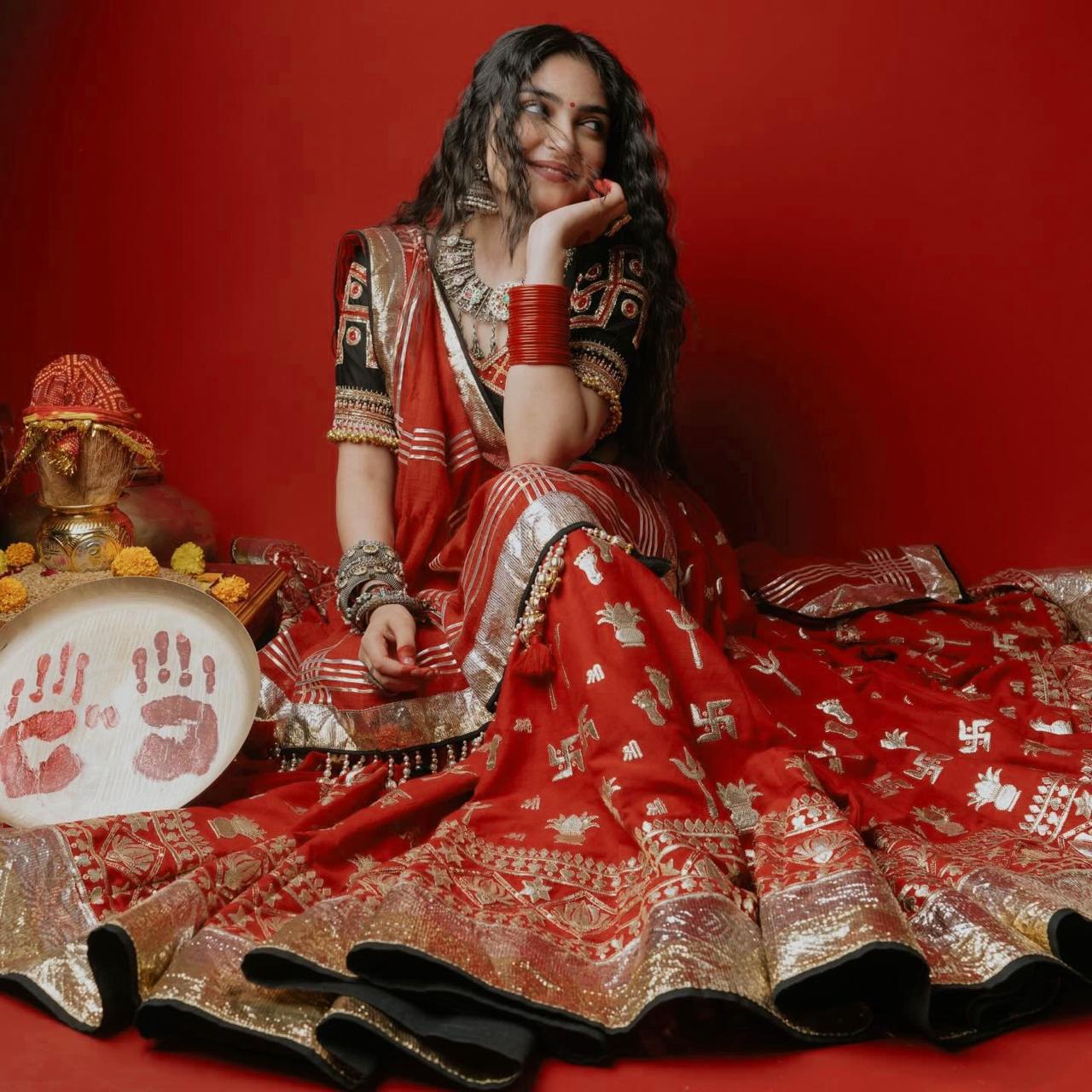 Kumkum Katha Navratri Lehenga Choli