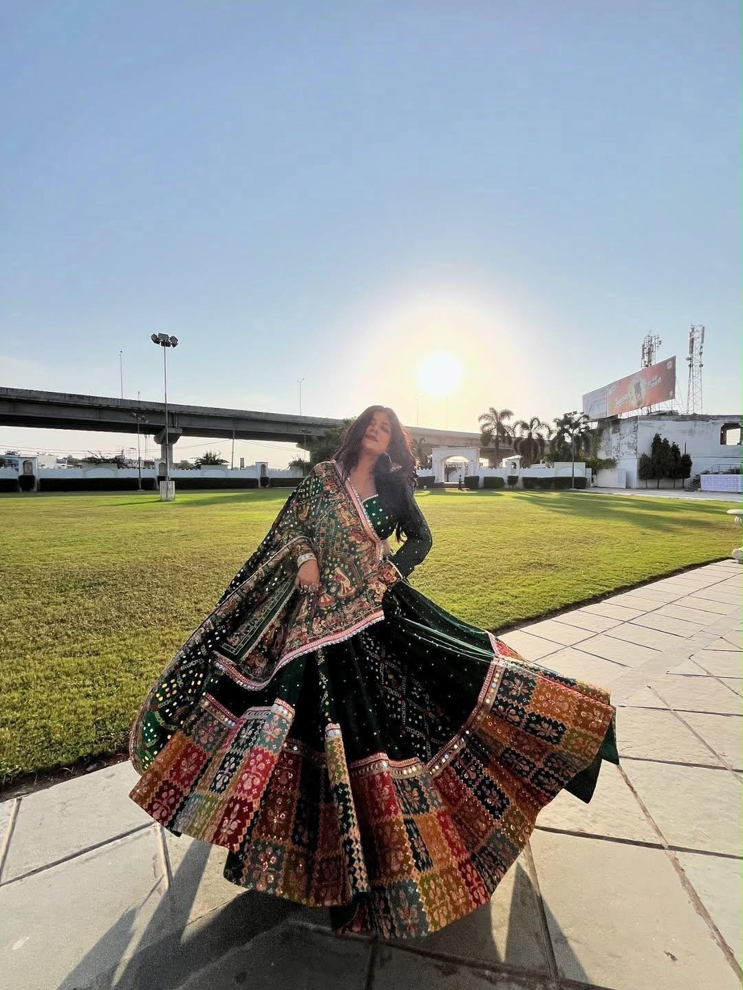 Charulata Charm Navratri Lehenga Choli