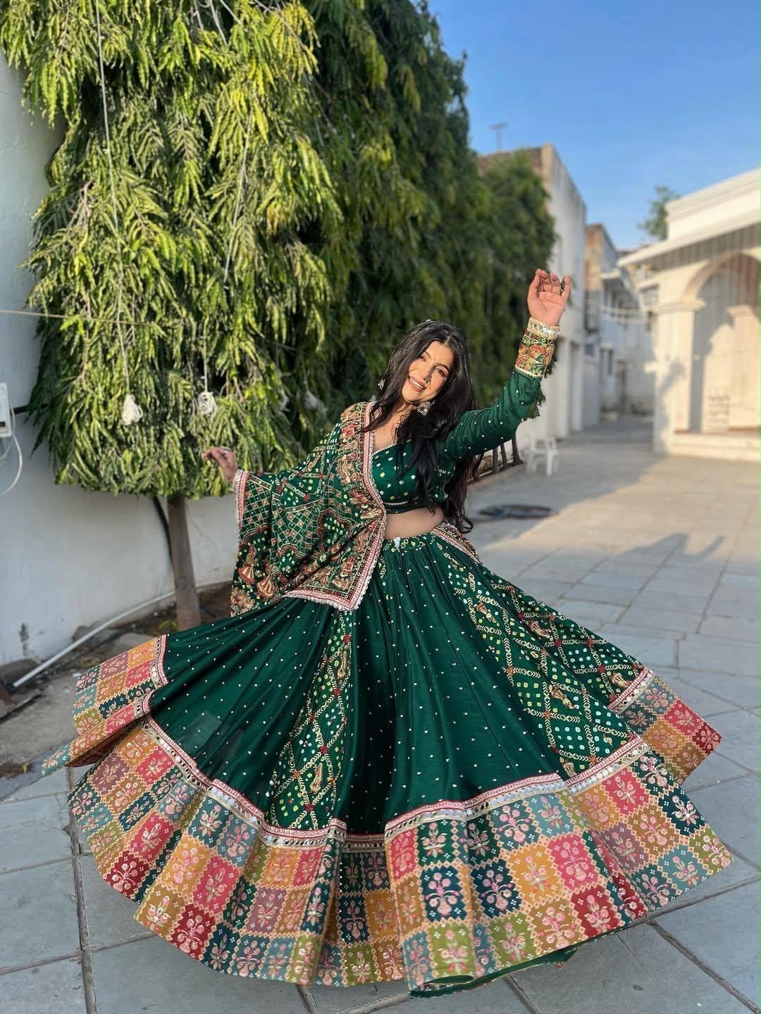 Charulata Charm Navratri Lehenga Choli