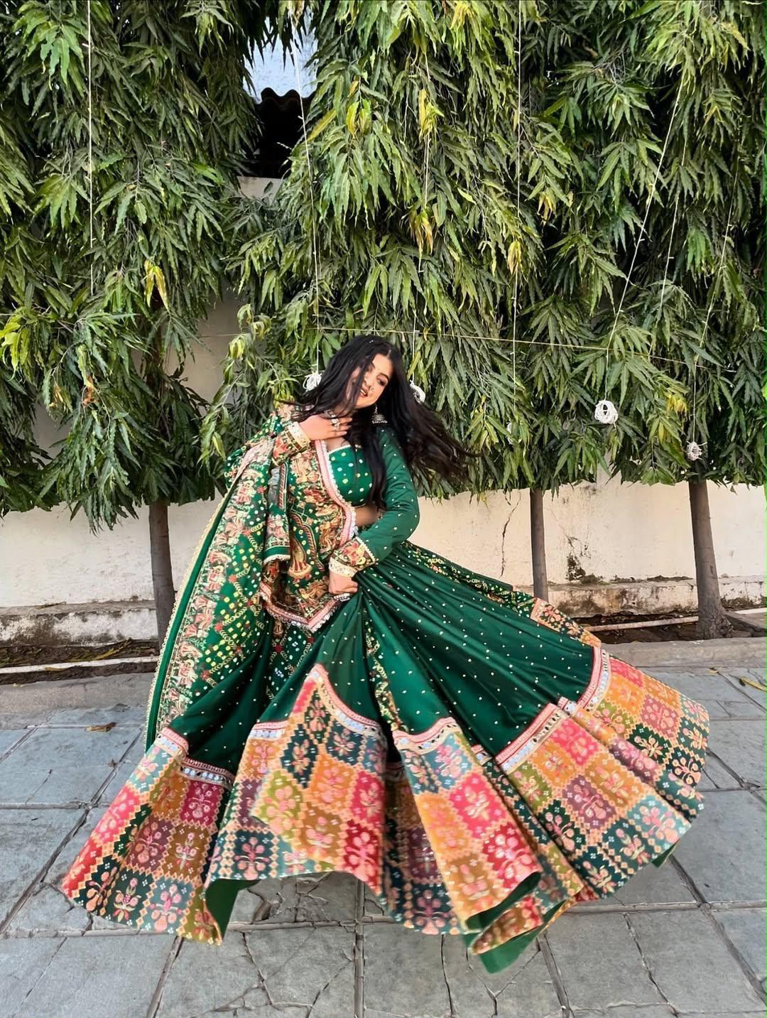 Charulata Charm Navratri Lehenga Choli