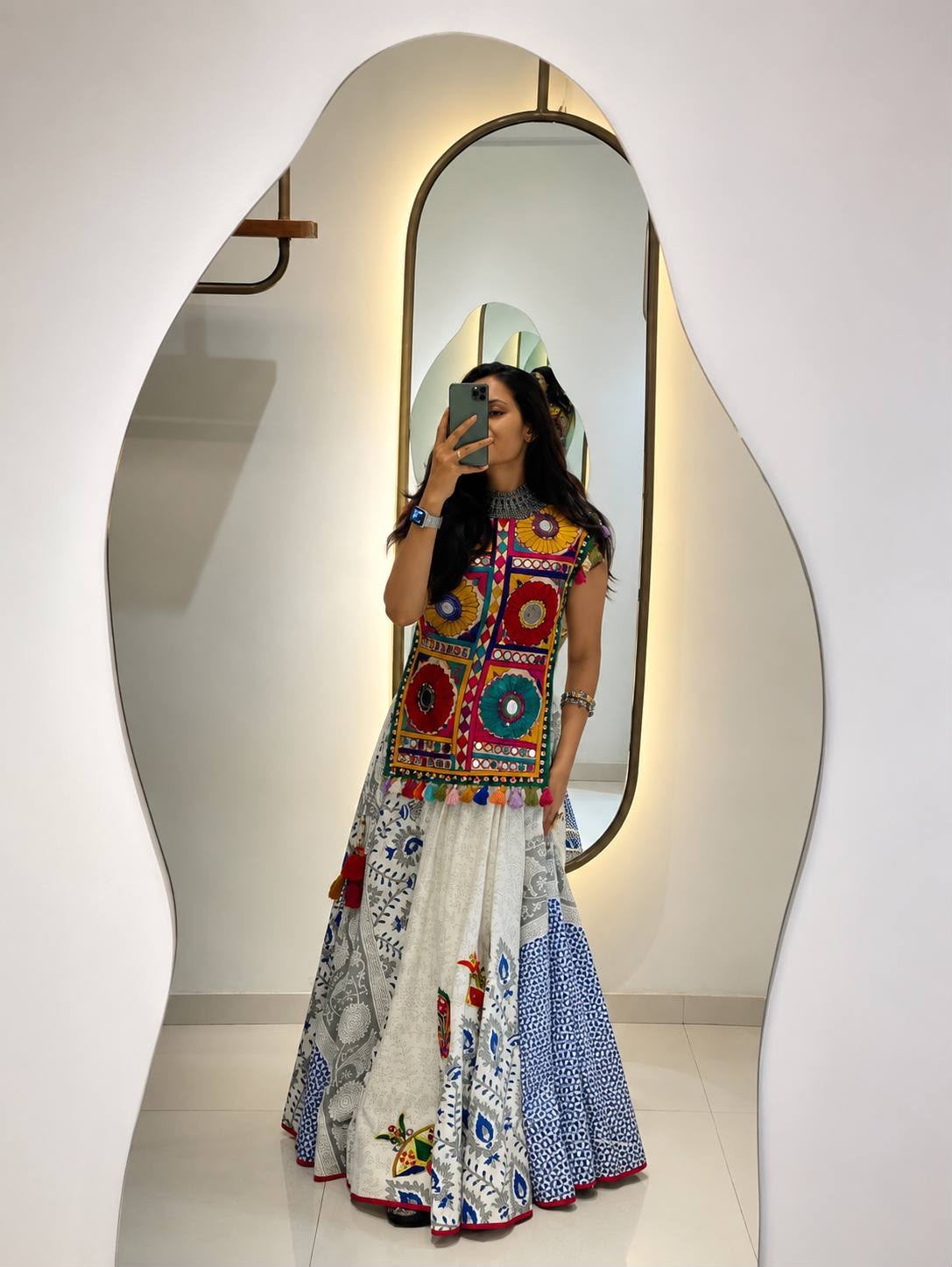 Triveni Twinkle Navratri Lehenga Choli