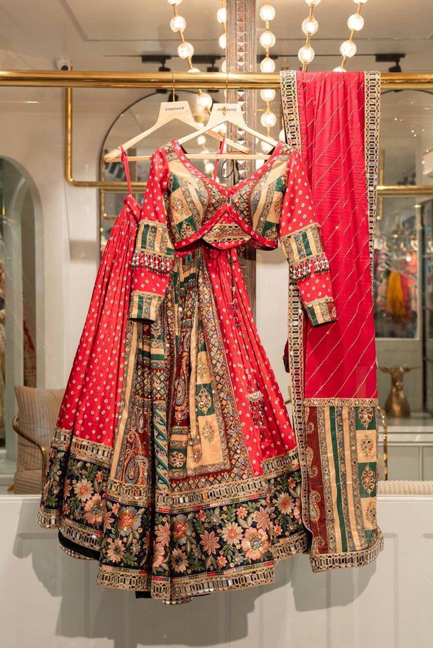 Shyama Shakti Navratri Lehenga Choli