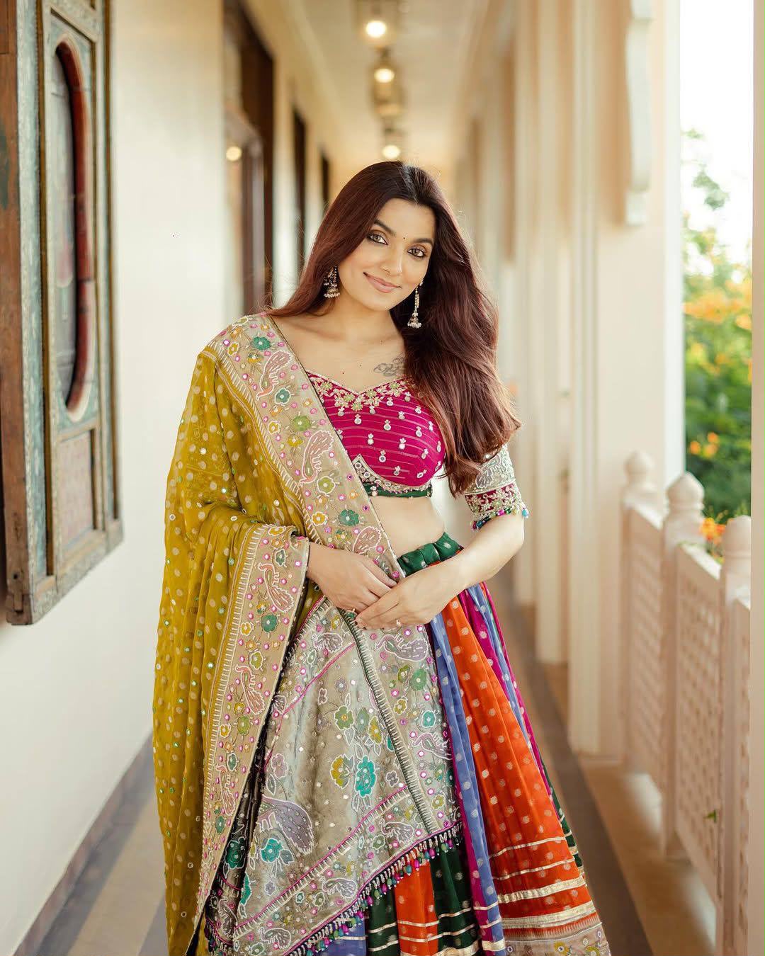 Kumudini Queen Navratri Lehenga Choli