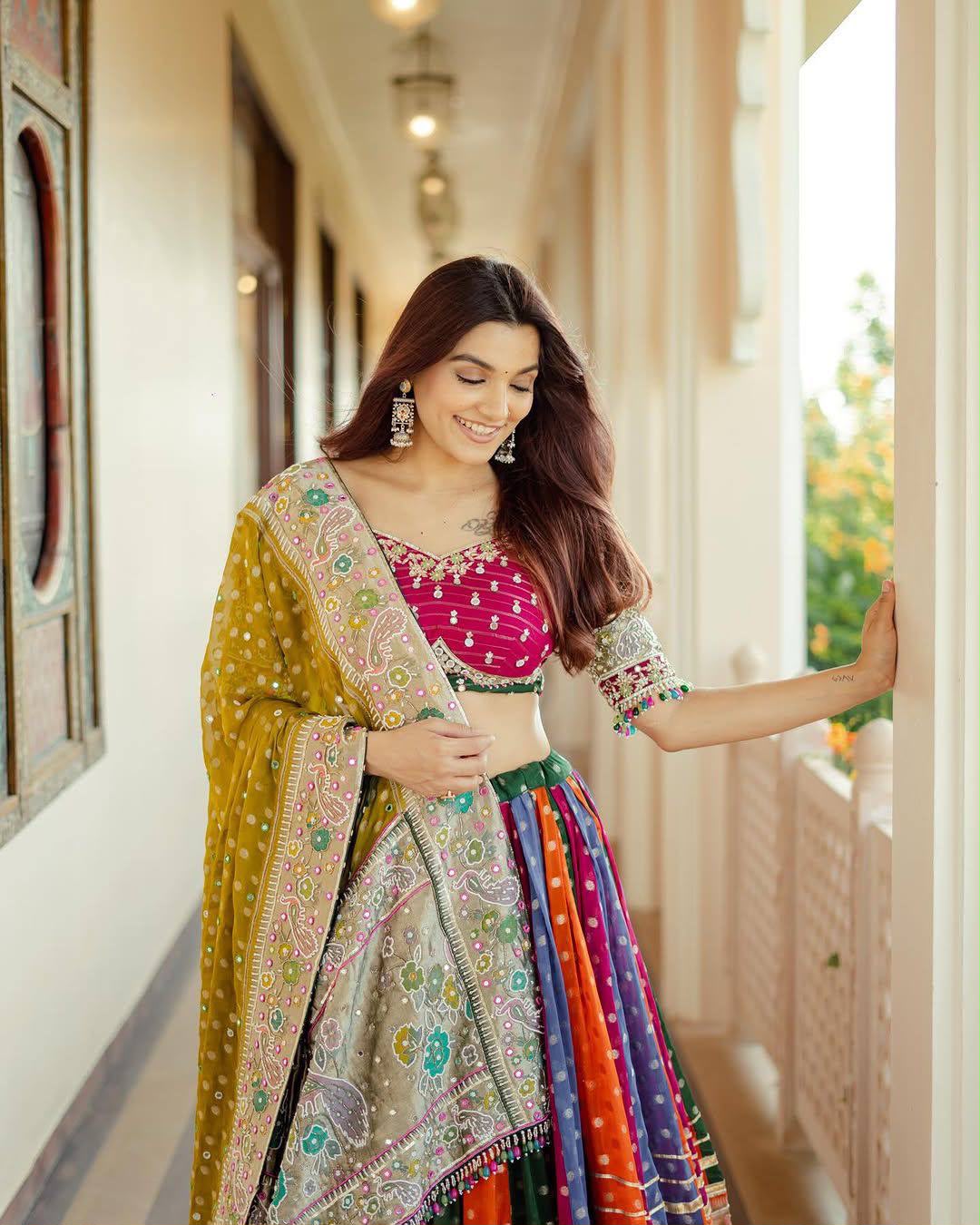 Kumudini Queen Navratri Lehenga Choli
