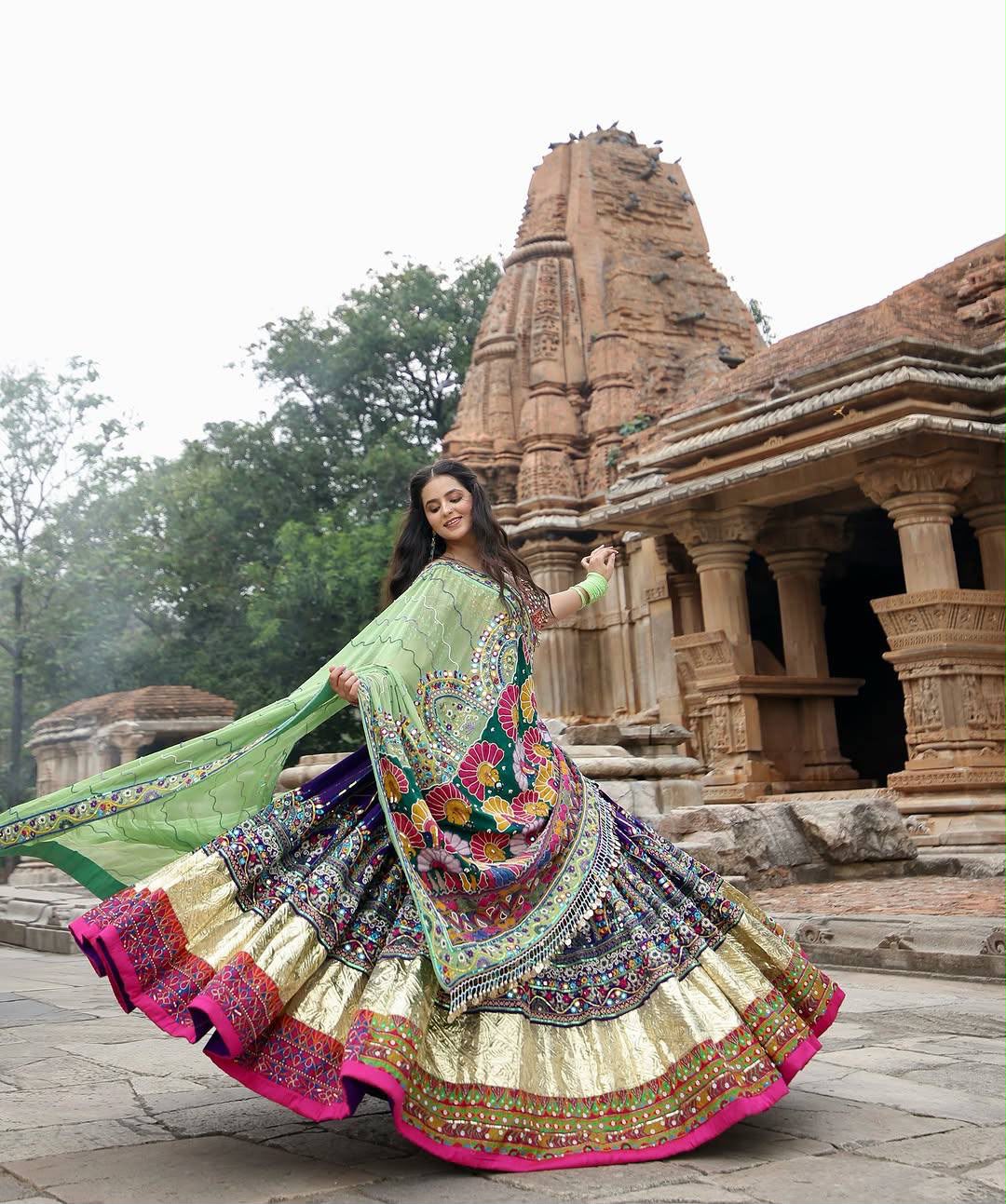 Chaitra Celebration Navratri Lehenga Choli