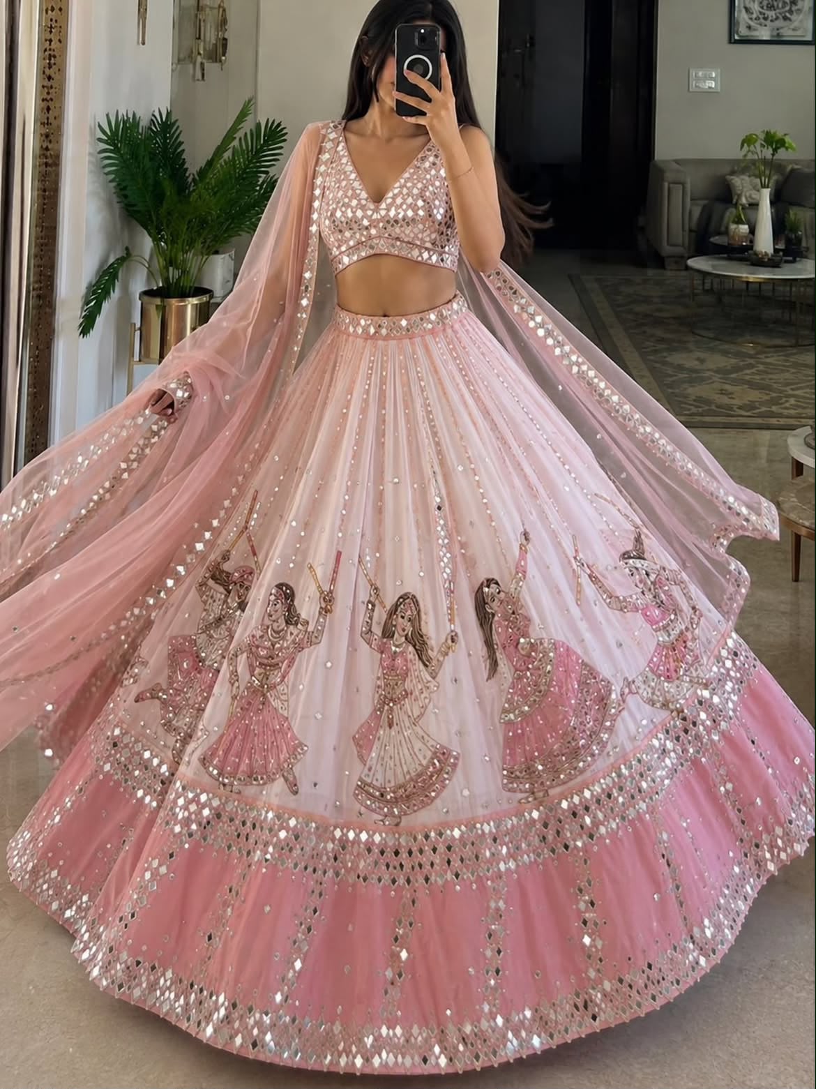 Garbani Rangrani Navratri Lehenga Choli