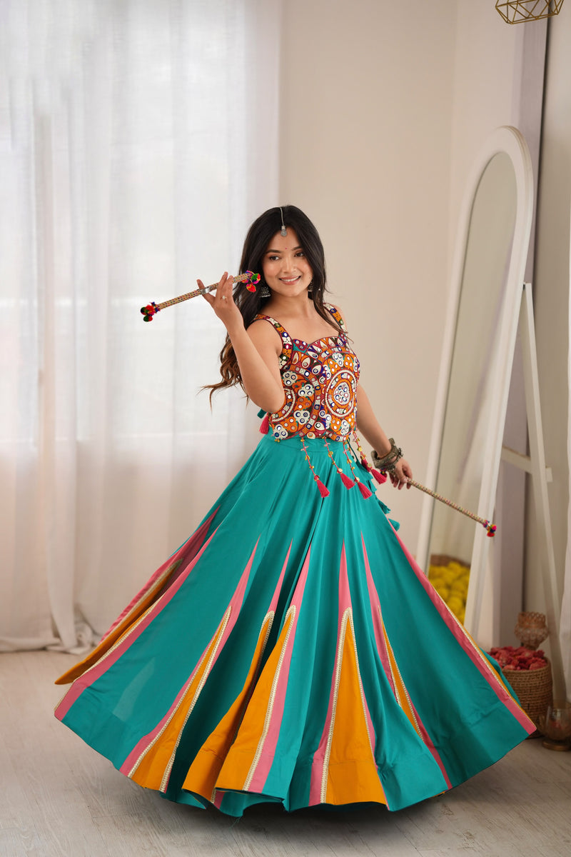 Dholida Manmohini Navratri Lehenga Choli