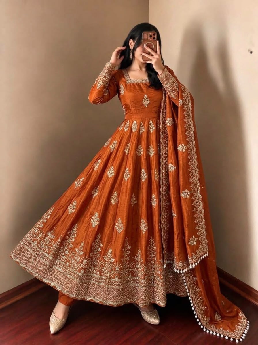 Mehfil-e-Bahar Anarkali Set