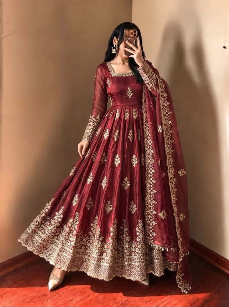 Mehfil-e-Bahar Anarkali Set