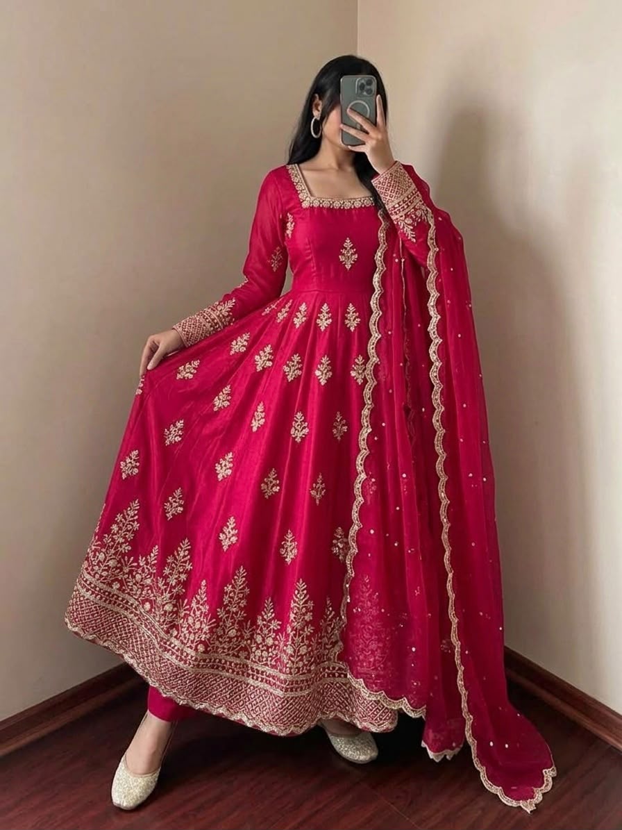 Mehfil-e-Bahar Anarkali Set