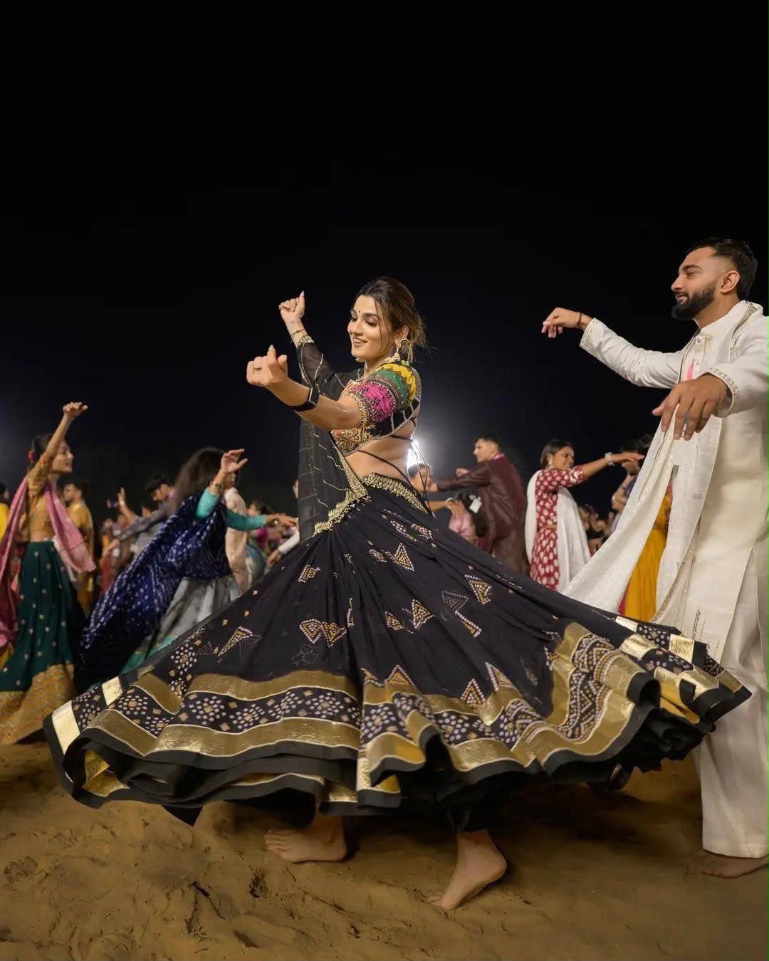 Garba Gulnaar Navratri Lehenga Choli